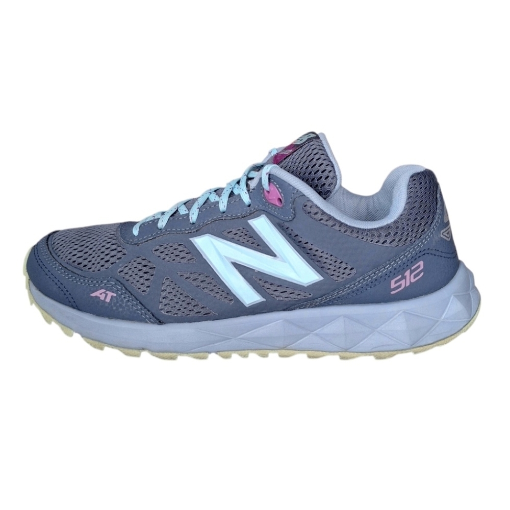 New Balance 512 All Terrain Trail Running Shoe Blue Gray Womens 9